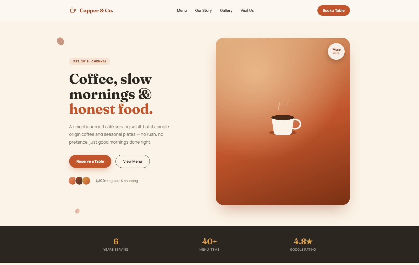 Copper & Co. Homepage